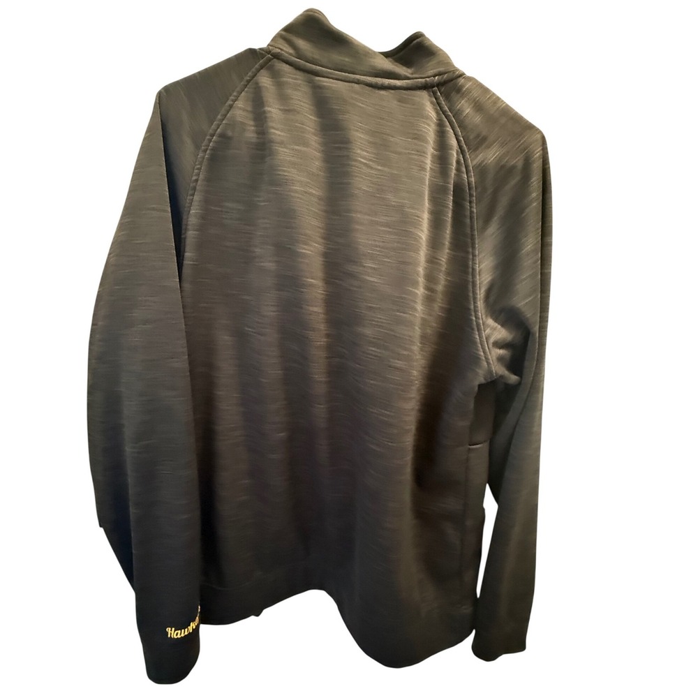 Iowa Hawkeyes Black Quilted Zip Up Jacket Men's Medium‎ Apparel Hawkeyes Gear - Picture 2 of 11